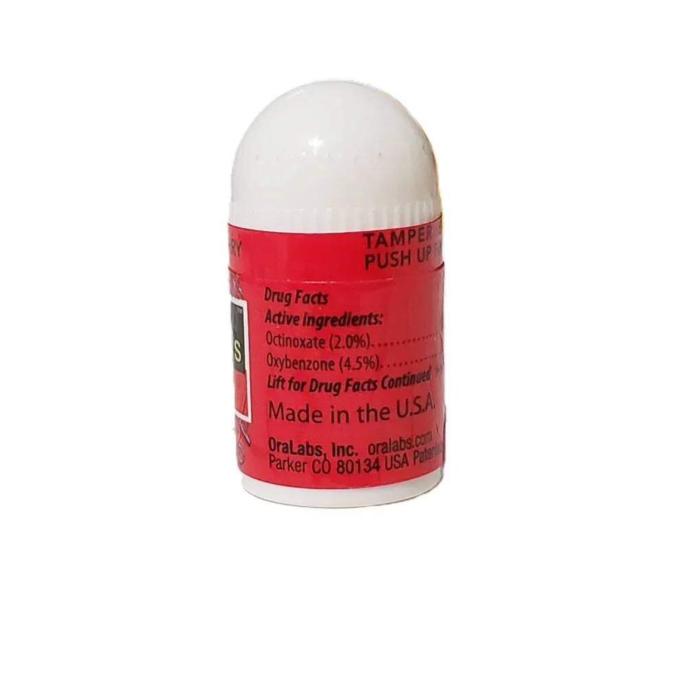 6 Ora Labs Essential Lip Naturals Bing Cherry Mini Mini Lip Balm SPF 15 Exp 9/28